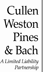 Cullen Weston Pines & Bach LLP